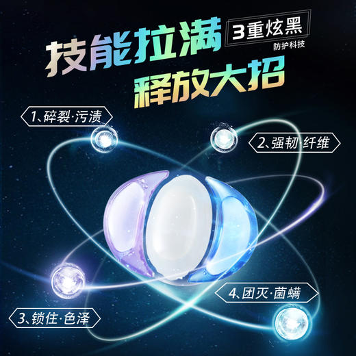 偶爱你 黑科技Pro洗衣凝珠 13g*30颗*2盒 4重植萃 温和护衣 进口水溶膜 遇水即溶 48小时发货 商品图6