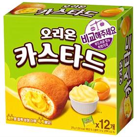 好丽友蛋黄派蛋糕276g오리온 카스타드