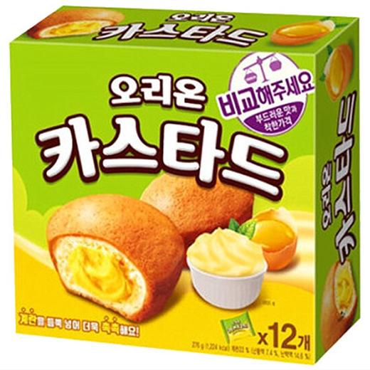 好丽友蛋黄派蛋糕276g오리온 카스타드 商品图0