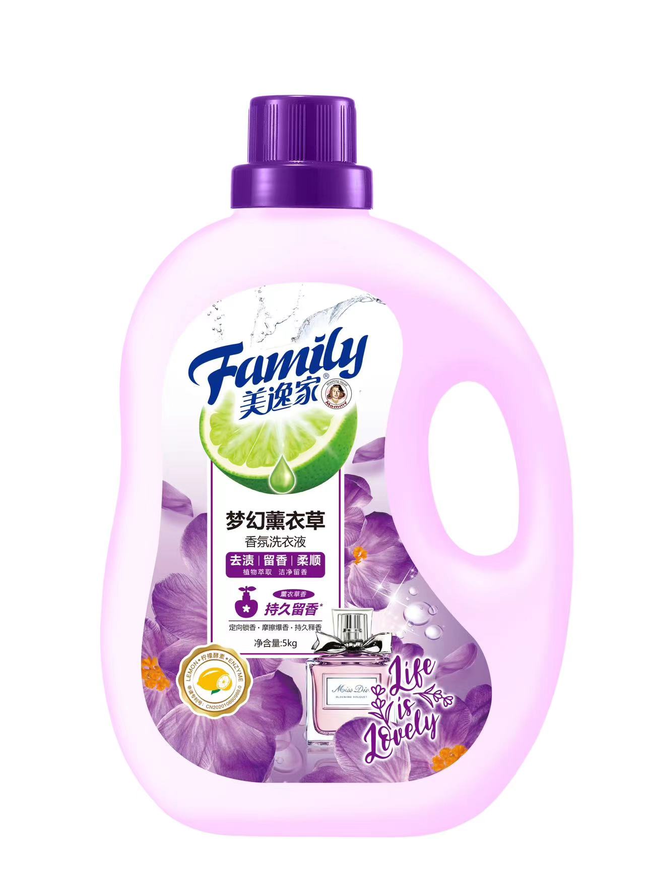 美逸家香氛洗衣液5L