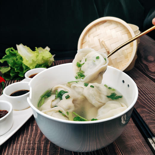 鲜肉豆腐馄饨 商品图0