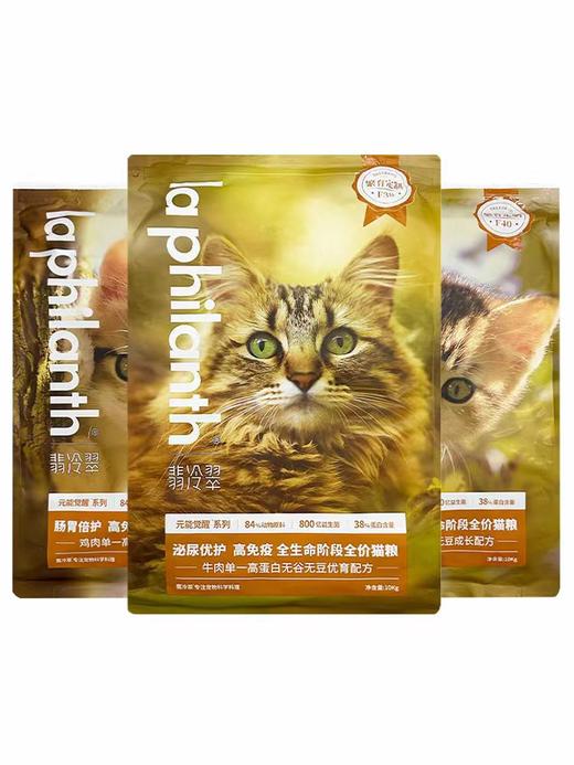 翡冷翠繁育系列全价营养低敏猫粮F38/F40牛肉鸡肉10kg 商品图0