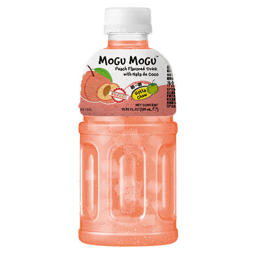 320ml摩咕椰果蜜桃味饮料 商品图0