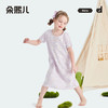 【60S透气棉】朵熙儿女童短袖睡裙纯棉夏季薄款小女孩睡衣家居服 商品缩略图2