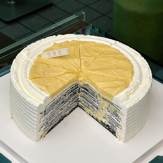 黑金榴莲千层 / 翻倍榴莲果肉用量，奶油中也是满满的榴莲 商品图0