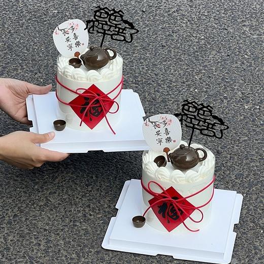 【新中式】中国风茶壶蛋糕：和喜欢的人一起坐下来喝喝茶，聊聊天吧 商品图3