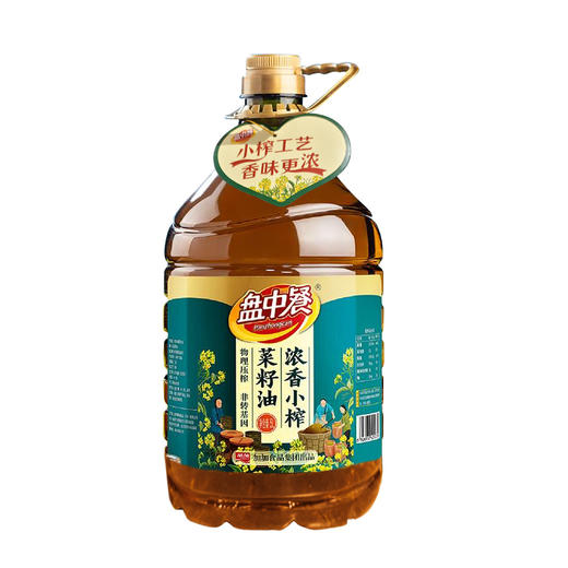 盘中餐-浓香小榨菜籽油5L/桶 商品图5