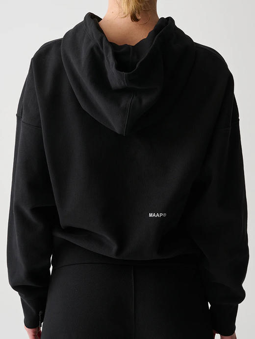 MAAP 女士 Essentials Hoodie 黑色 连帽卫衣 套头衫 商品图3