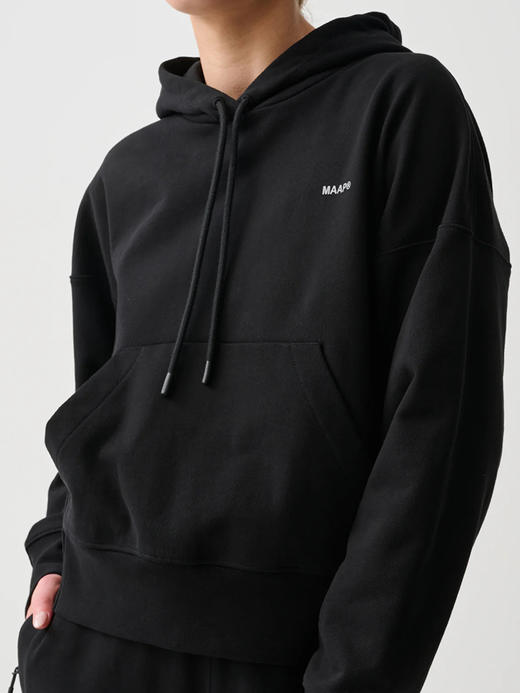 MAAP 女士 Essentials Hoodie 黑色 连帽卫衣 套头衫 商品图1