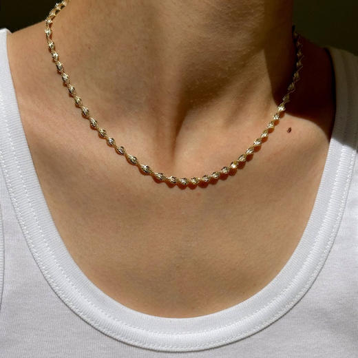 北京仓｜Hermina Athens-Medusa-扭曲链 项链［希腊设计师］ 商品图0