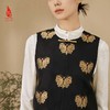 SAINTJOY/上久楷女式宋锦马甲 黑金色 DWS23070 商品缩略图1