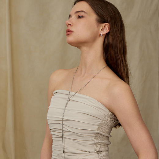 AZY321J/AZY321Y自由搭配系列 圆蛇骨抽拉项链RJ044 商品图6