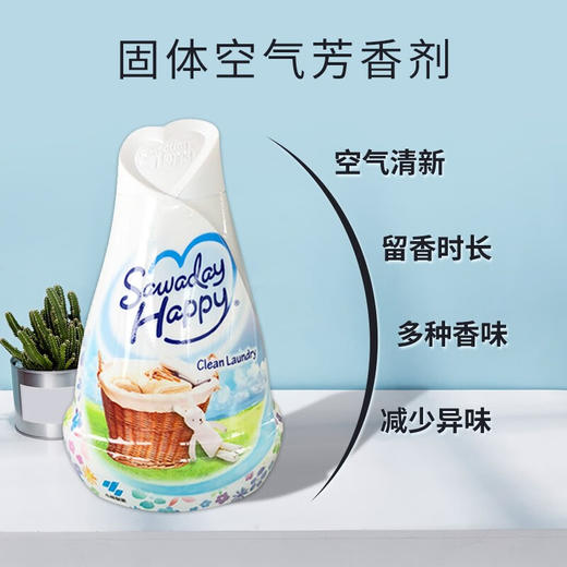 小林制药 固体芳香剂消臭香氛家用空气清新剂 120g/瓶 商品图2