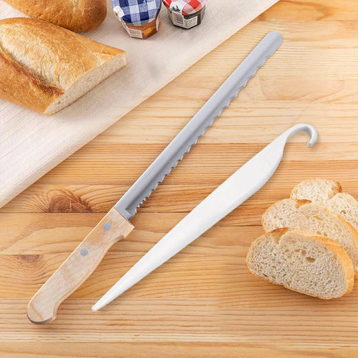 KAI贝印日本面包刀贝印切蛋糕刀锯齿刀220mm 商品图0