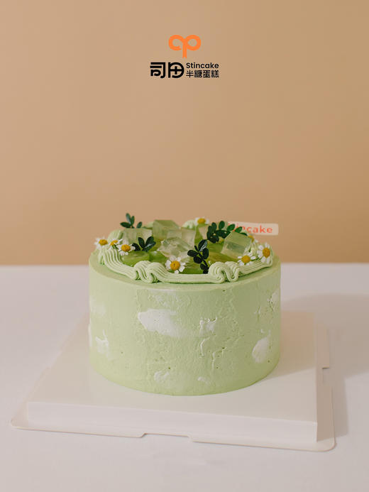 【半糖】浣夏溪雨（抹茶茉莉蛋糕） 商品图2