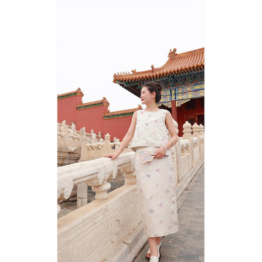 【抖音专属】陌上花开-织金妆花-半裙（24706757白露） 商品图2