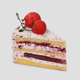 西瓜杨梅奶油切块