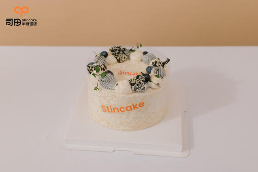 【半糖】黑芝麻紫米燕麦蛋糕 商品图3