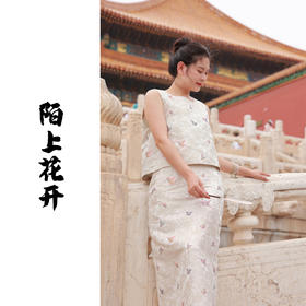 【抖音专属】陌上花开-织金妆花-半裙（24706757白露）