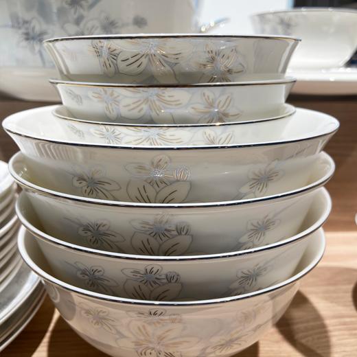 【清仓特惠4.5折，仅1套，无货退款】凡瑞斯春意缤纷50头10人用骨瓷餐具【不支持补差，非质量问题不退不换】 商品图6