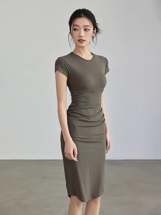 跃牌【周游世界系列】运动连衣裙女休闲速干显瘦包臀长裙高级 TP0646 商品图0