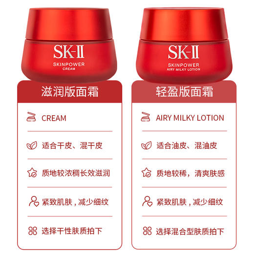 大促价2026➡️大牌正品SK-II大红瓶面霜滋润/轻盈80g老款清-喜出 商品图1