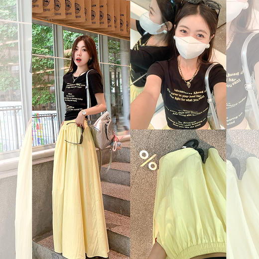 【99元任选2件】最最最后一波现货！卖完下架不再补！【养眼系列】黑色T恤 商品图1