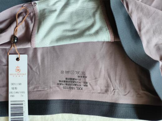 皇家丽美莫代尔棉男士底裤纯色简约舒适四角内裤DKN1198 商品图2