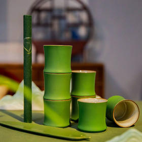 新品上市，宠粉特惠！羽诗制造出品 玉竹茶香竹节杯香器礼盒套装