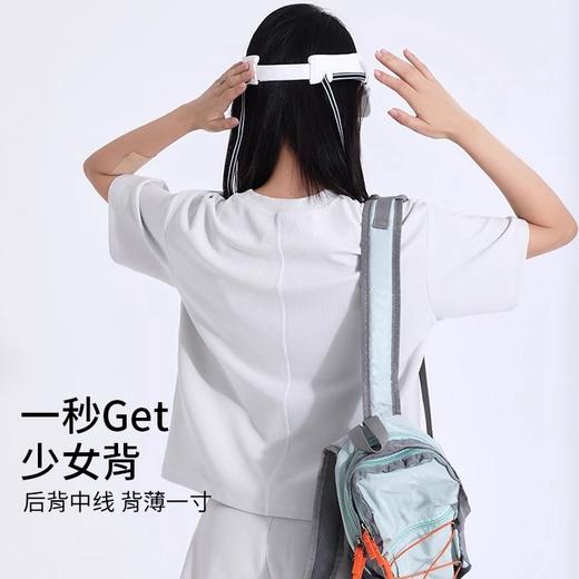 跃牌【周游世界系列】速干休闲健身服螺纹跑步运动透气女上衣 TP0680 商品图3