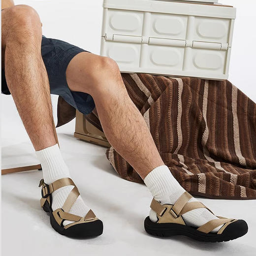 KEEN科恩 ZERRAPORT II男子户外露营涉水溯溪鞋丑萌凉鞋 商品图1