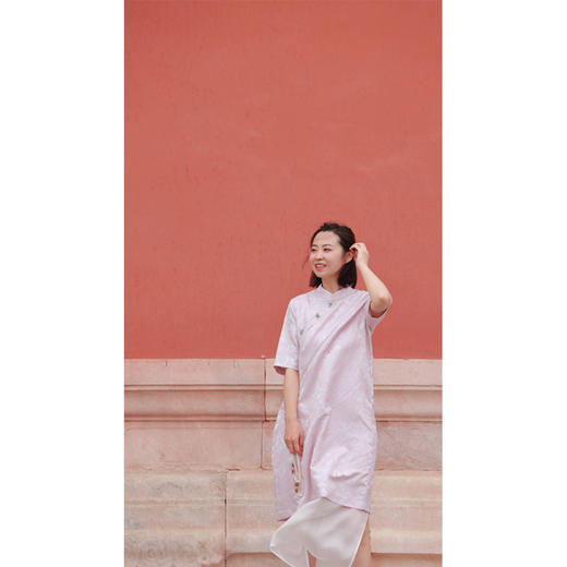  【2026东衣作】晚风-斜襟连衣裙（24707711无尽夏） 商品图2