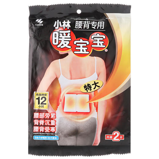 小林制药 暖宝宝牌取暖片 腰背专用 2片 商品图0