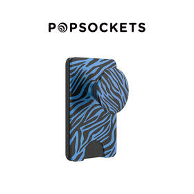 1【夜行者】夜雨林·MagSafe卡包 MAGSAFE磁吸 Wallet磁吸卡包系列 蓝色 纹理