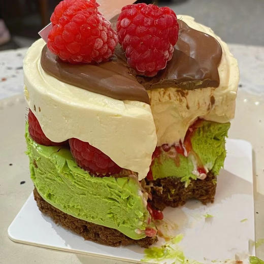 树莓开心果乳酪【提前24小时预订哦】 商品图1