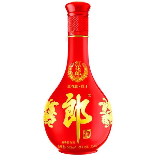 53度红花郎（10）第四代 500ml 单瓶 商品图1
