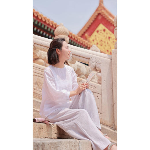 【抖音专属】永遇乐-套头衫（24708769山茶花） 商品图3