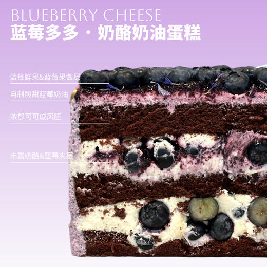 蓝莓多多 · 奶酪奶油蛋糕 商品图2