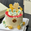 大财小财你来拥有 蛋糕【☆摆件鲜花植物均为不可食用】 商品缩略图0