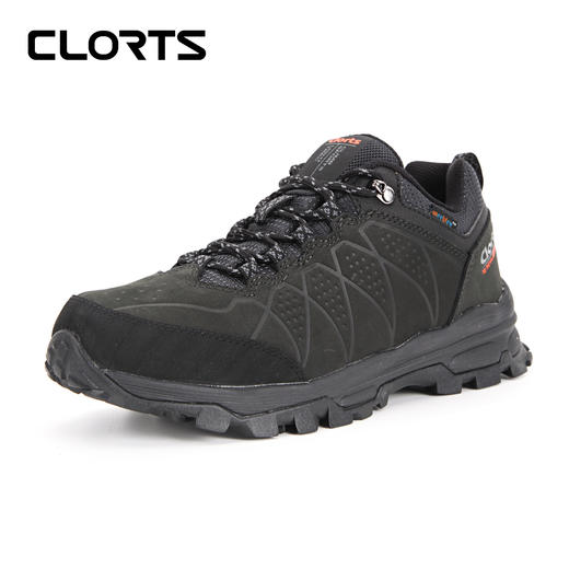 洛弛红 低帮牛皮防水徒步鞋3D034 商品图0