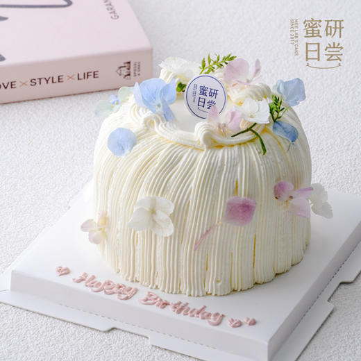 0861 "秀气" 绣球花瓣 蛋糕 商品图3