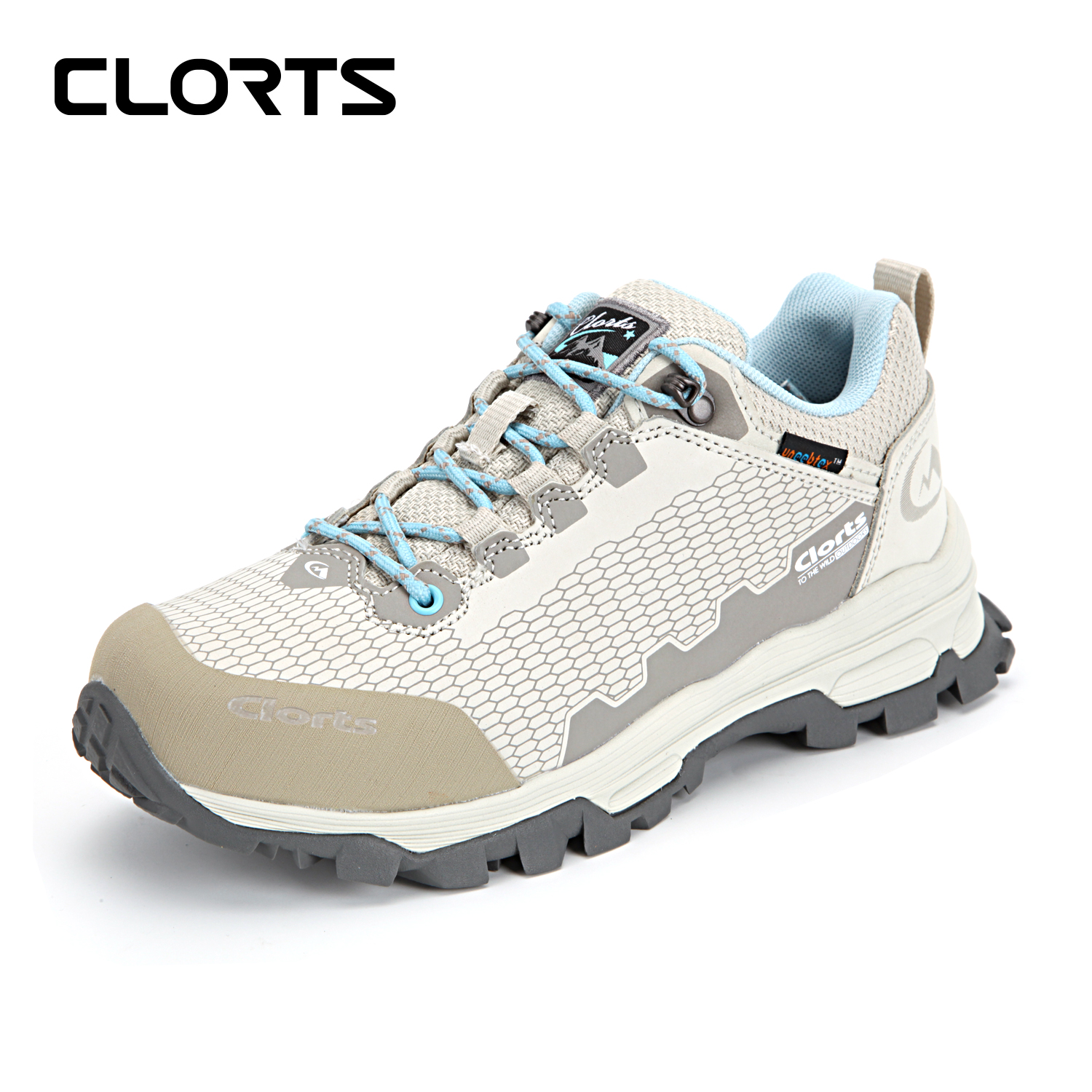 洛弛红 低帮牛皮防水徒步鞋3D038