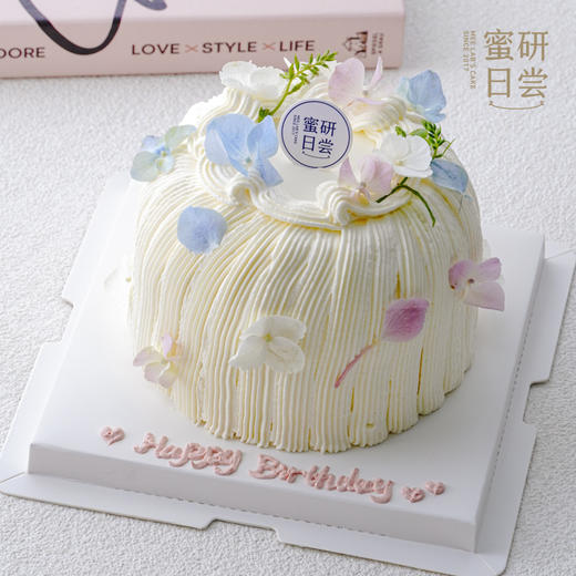 0861 "秀气" 绣球花瓣 蛋糕 商品图2