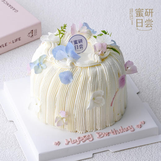 0861 "秀气" 绣球花瓣 蛋糕 商品图1