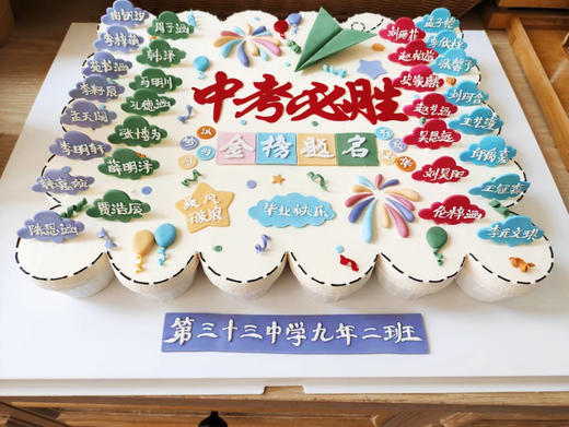 毕业主题杯子系列蛋糕，前程似锦、未来可期、心怀梦想、成功上岸，请提前48小时预定 商品图3