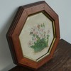 意大利古董八角实木挂画C0038 商品缩略图3
