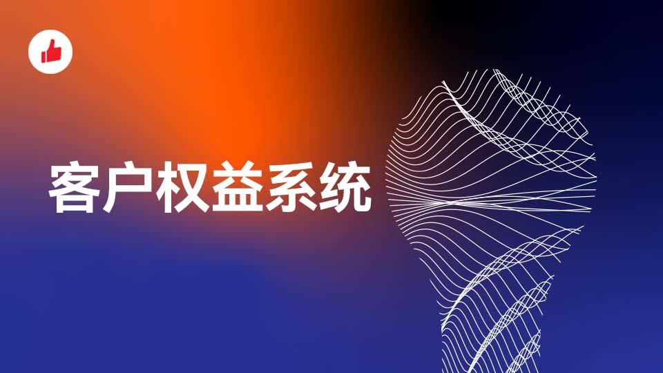 客户权益系统