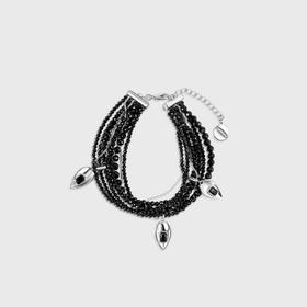 [福利价]lost in echo2024夏季新款原创拧绳合果芋叶片多层珍珠手链手串女