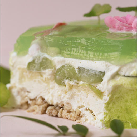 2024版「四季 · 夏」竹影映荷塘蛋糕（夏之味：百香果、百合米布丁&斑斓风味酱） 商品图10