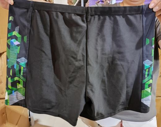 夏季男士泳裤成人三分五分泳裤宽松速干大码平角Y8210 商品图1